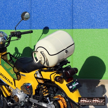 バイク用 リアボックス ボムちゃん 33L トップケース MAD MAX(マッドマックス)