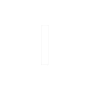 吹付けプレート ステンシル 文字高200 アルファベット小文字 マグネット グリーンクロス