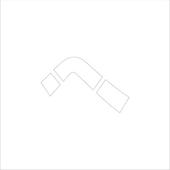 吹付けプレート ステンシル 文字高150 ひらがな マグネット グリーンクロス