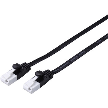 LANケーブル CAT6A準拠 爪折れ防止 フラット エレコム
