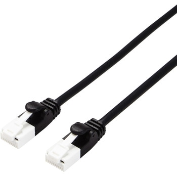やわらかLANケーブル CAT6A 爪折れ防止 エレコム