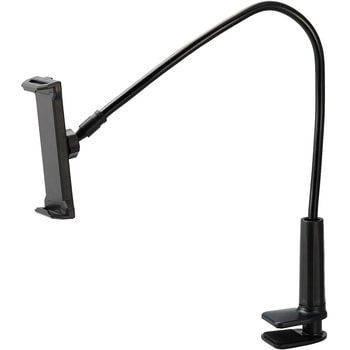 スマホ タブレットスタンド 約85cm フレキシブルアーム クランプ式 360度回転 【4.6～10.9インチ対応】 エレコム