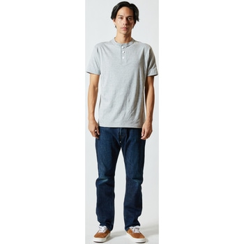 5.6オンス ヘンリーネックTシャツ ユナイテッドアスレ