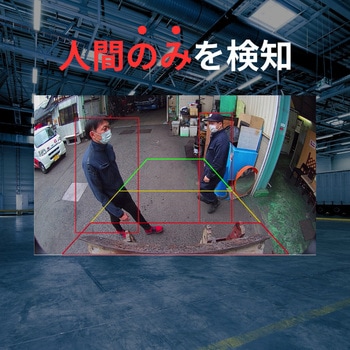 フォークリフト 人検知AIカメラシステム DetectionAI(カメラ・モニター無しセット) - TCI