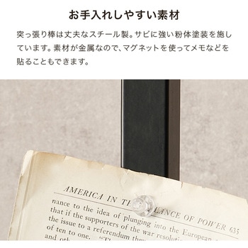 突っ張り式 マガジンラック 選べる 幅 80 cm / 60 cm 天井 突っ張り 棚 萩原