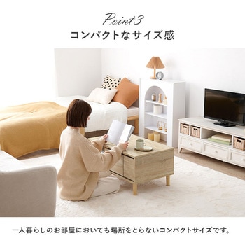 ドレッサーテーブル 選べるサイズ 幅 75 / 幅 95 cm 大容量 ロータイプ メイク コスメ 鏡台 萩原