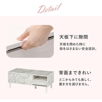 ドレッサーテーブル 選べるサイズ 幅 75 / 幅 95 cm 大容量 ロータイプ メイク コスメ 鏡台 萩原
