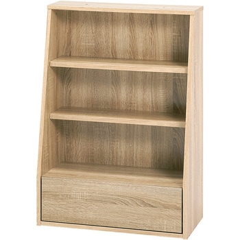 1cm 刻みで調節できる 本棚 大容量 【 選べるサイズ 幅60 / 幅90 cm 】ハイタイプ 薄型 省スペース 萩原