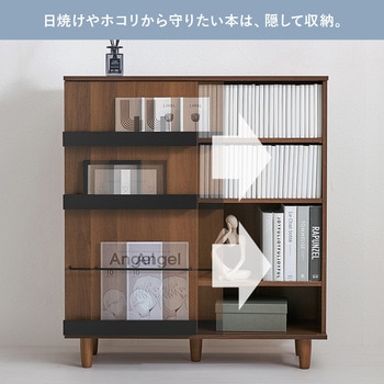 [ コミック 収納 約400冊 ]脚つき 大容量 本棚 推し活 収納 萩原