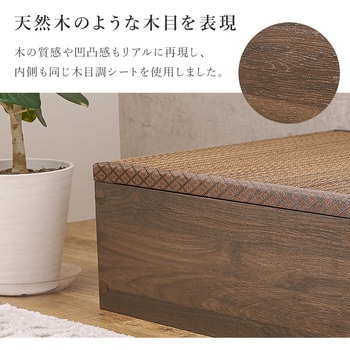 4サイズから選べる 収納付き ユニット畳 小上がり 畳 萩原