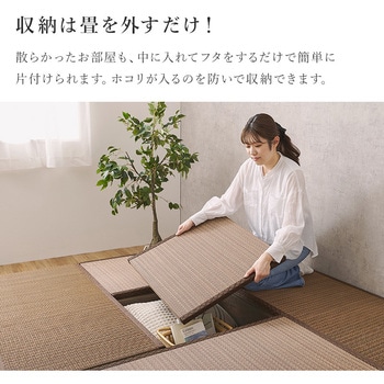 4サイズから選べる 収納付き ユニット畳 小上がり 畳 萩原