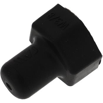 ねじ・ナット先端キャップ ウイットねじ 黒(エラストマー)(パック品) OHSATO(大里)