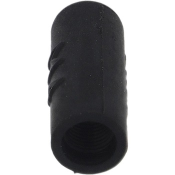 ねじ先端キャップ 黒(エラストマー)(パック品) OHSATO(大里)