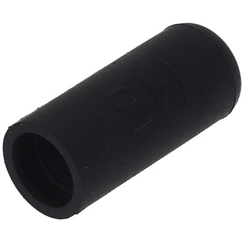 ねじ先端キャップ 黒(エラストマー)(パック品) OHSATO(大里)