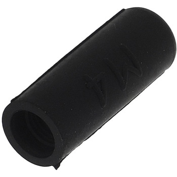 ねじ先端キャップ 黒(エラストマー)(パック品) OHSATO(大里)