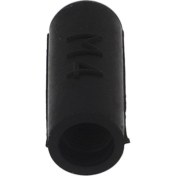 ねじ先端キャップ 黒(エラストマー)(パック品) OHSATO(大里)