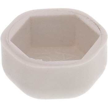 六角ボルト用キャップ 白(エラストマー)(パック品) OHSATO(大里)