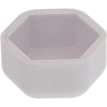 六角ボルト用キャップ 白(エラストマー)(パック品) 大里