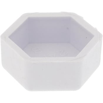 六角ボルト用キャップ 白(エラストマー)(パック品) OHSATO(大里)