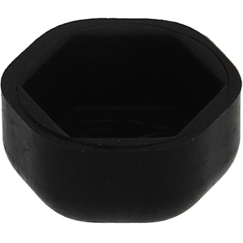 六角ボルト用キャップ 黒(エラストマー)(パック品) - OHSATO(大里)