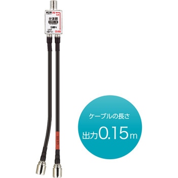 出力ケーブル付分波器 - サン電子