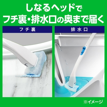 スクラビングバブル取り替え式トイレ用スポンジクリーナースゴ落ちパッド ジョンソン
