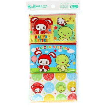 まいぜんシスターズ ミニポケットティシュ ダイレイ