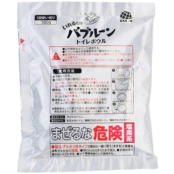 らくハピ いれるだけバブルーン トイレボウル - アース製薬