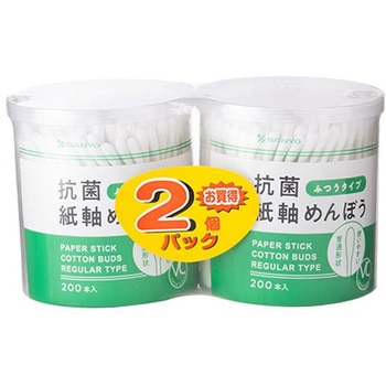 VC20抗菌紙軸めんぼう 山洋
