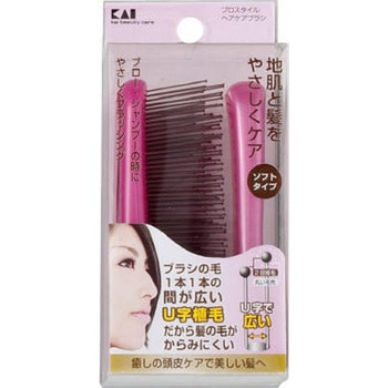 プロスタイルヘアケアブラシソフトP折りたたみ 貝印