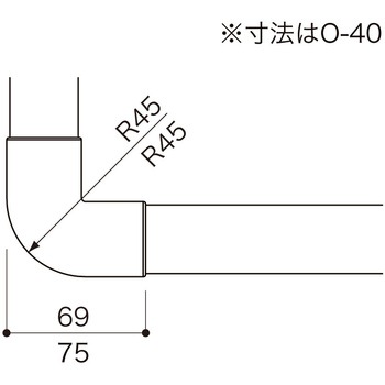 O-40用 LAコーナージョイント - ナカ工業