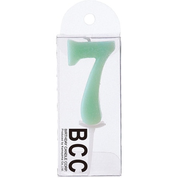 ナンバーキヤンドルパステル - カメヤマ