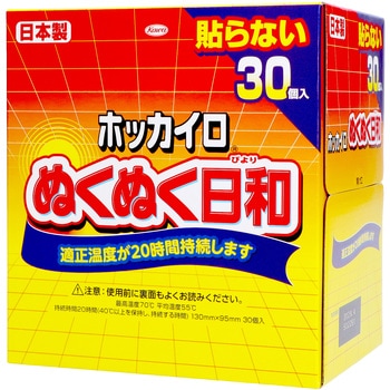ホッカイロ ぬくぬく日和 コーワ(KOWA)