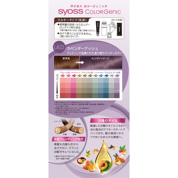 サイオス カラージェニック ミルキーヘアカラー ヘンケルジャパン