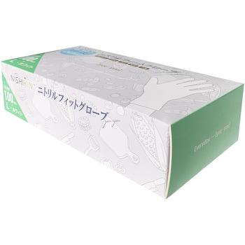 ゆうゆうグローブニトリルフィットグローブ 錦尚金
