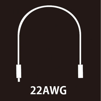 MTO DC12V 専用部品 オスメスコード(30cm)22AWG MTO