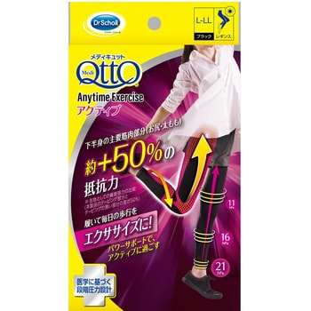 おそとでメディキュット エニタイムエクササイズ アクティブ ドクターショール