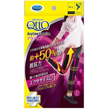 おそとでメディキュット エニタイムエクササイズ アクティブ ドクターショール