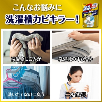 ガッツリ剥がす洗たく槽カビキラー ジョンソン