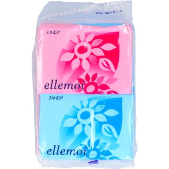 NEWエルモアポケットティシュー(フック穴付)50 カミ商事