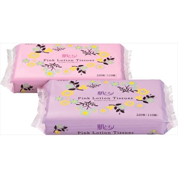 エルモア 肌ともピンクローションティシュー - カミ商事