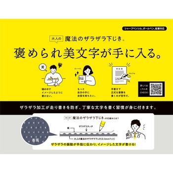 大人のザラザラ下敷き レイメイ藤井