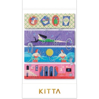 マスキングテープ KITTA(キッタ)コラージュ キングジム