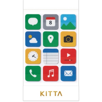 マスキングテープ KITTA(キッタ)クリアアイコン キングジム