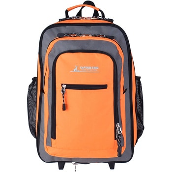 CAPTAIN STAG キャリーバッグ 1242 33L～48L オレンジ - CAPTAIN STAG