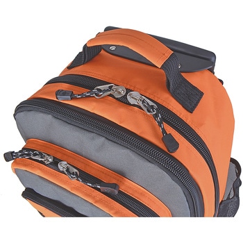 CAPTAIN STAG キャリーバッグ 1242 33L～48L オレンジ - CAPTAIN STAG
