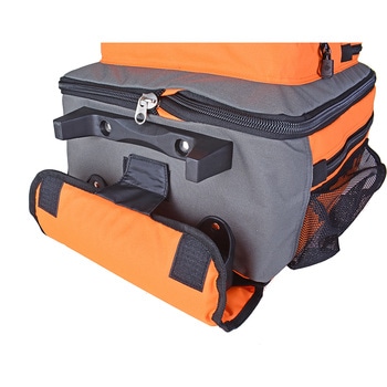 CAPTAIN STAG キャリーバッグ 1242 33L～48L オレンジ - CAPTAIN STAG