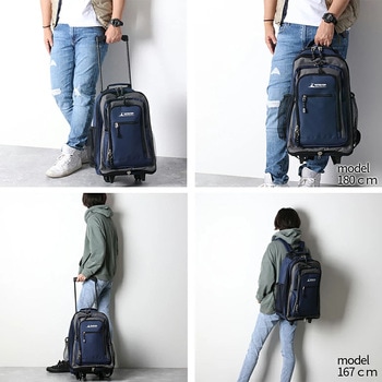 CAPTAIN STAG キャリーバッグ 1242 33L～48L オレンジ CAPTAIN STAG