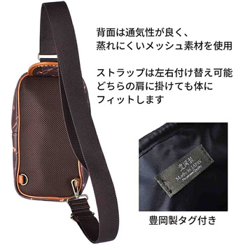 U．P renoma モノグラム ボディバッグ 20121 U.P renoma