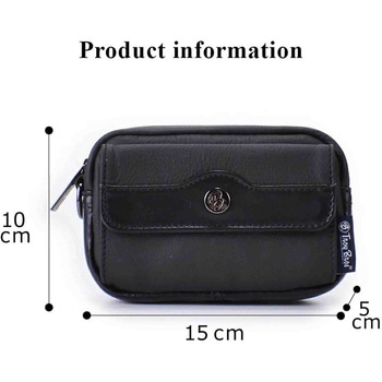 Troy Bros シュリンク ベツトポーチ横 7010 ブラック Troy Bros